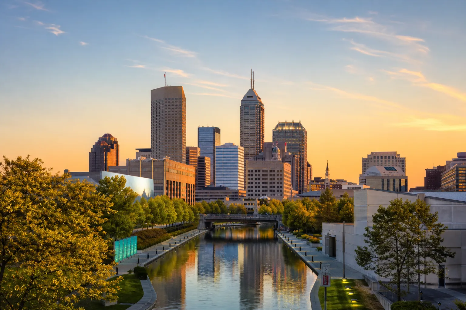 Indianapolis skyline — DSCR and hard money lending market