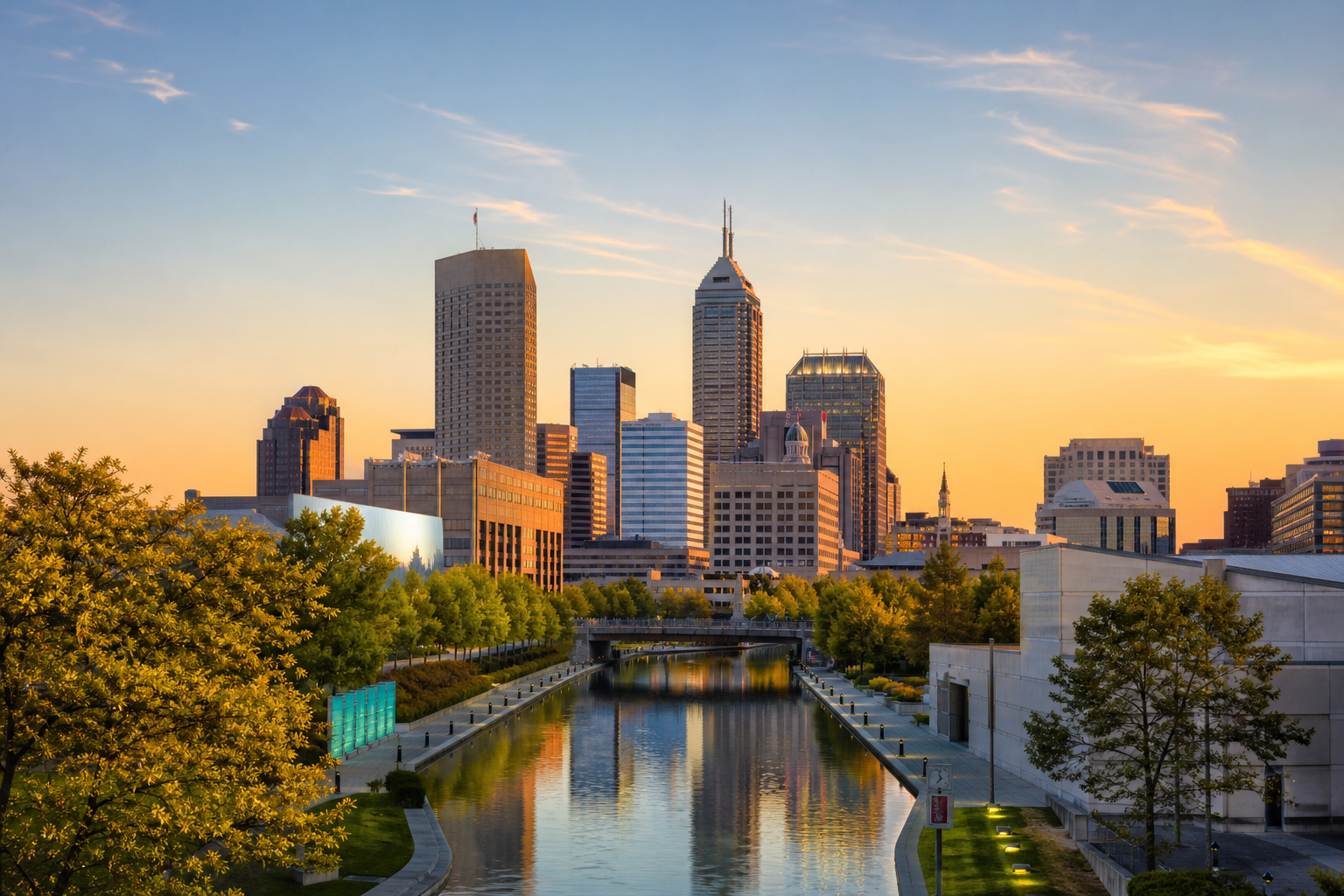 Indianapolis skyline — DSCR and hard money lending market