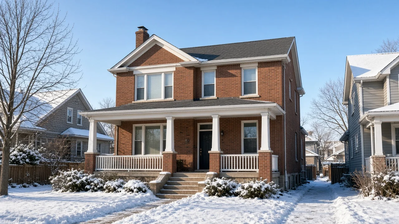 Single-family rental home with landlord insurance and investment property financing context